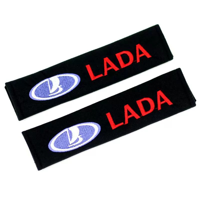 Cotton Style Car Seat Belt Cover Shoulder Pad for Audi Benz BMW Corvette VW SKODA Alfa Romeo Netby