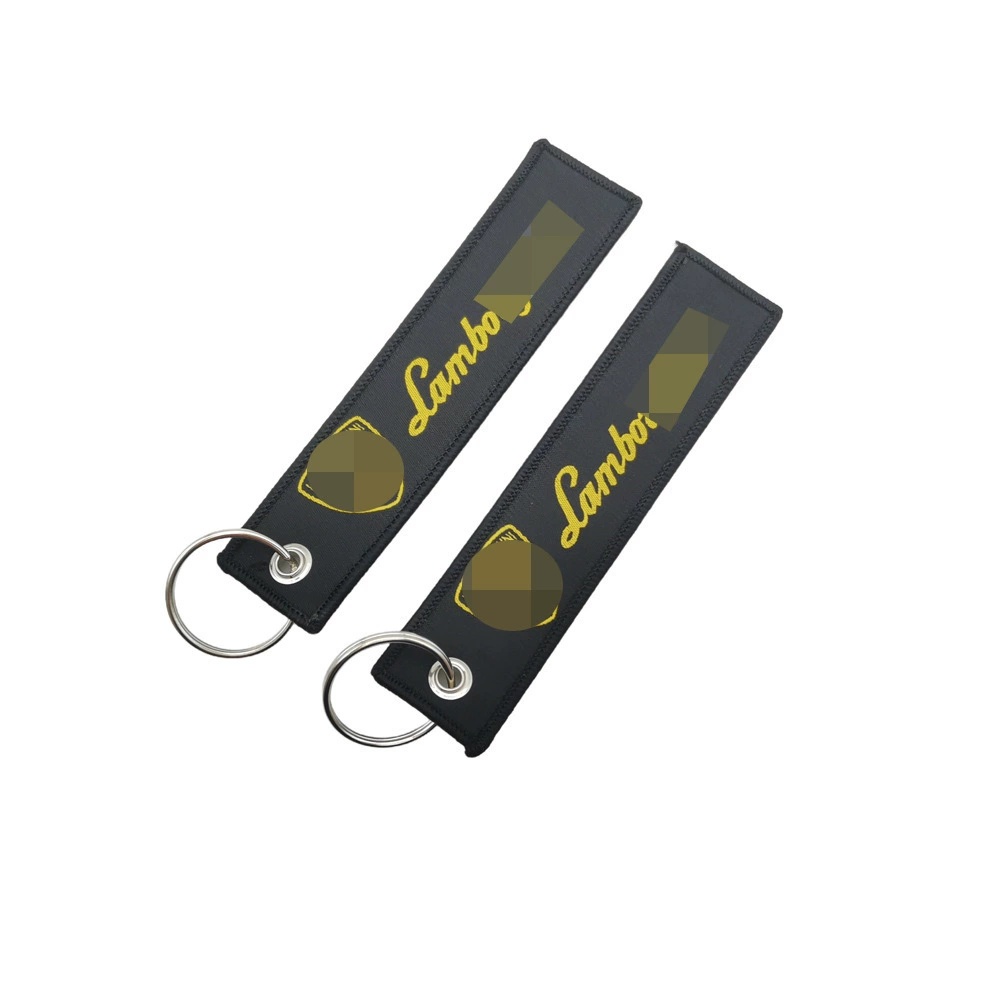 Mercedes Benz AMG BMW CADILLAC PORSCHE FERRARI AUDI ALFA ROMEO DODGE FIAT SKODA VW Cloth Keychain Logo Keyring Keyfob Netby