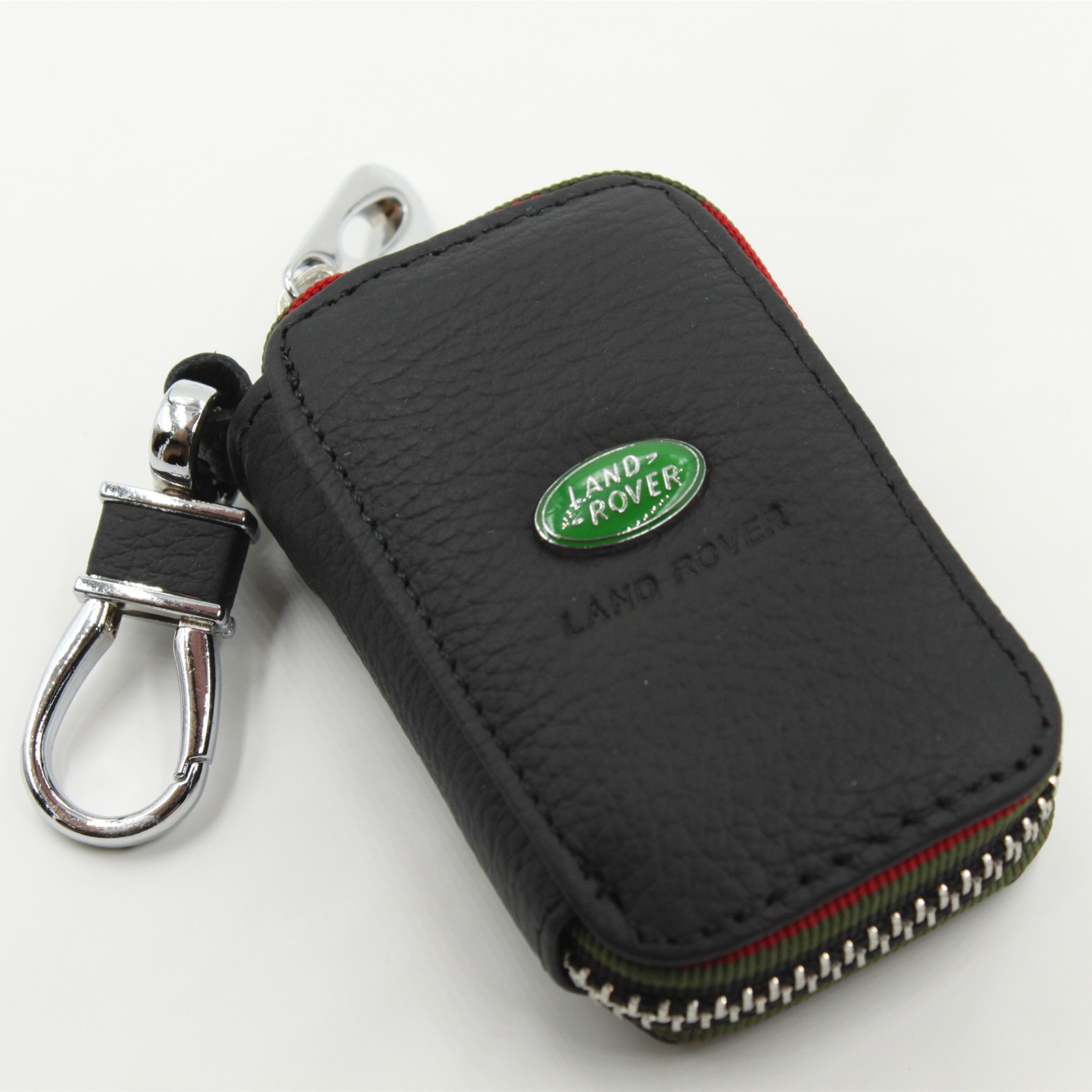 Black Color Leather Car Remote Key Wallet for KIA AUDI BENZ BMW BUICK PORSCHE VW VOLVO JAGUAR CHEVROLET FORD Netby