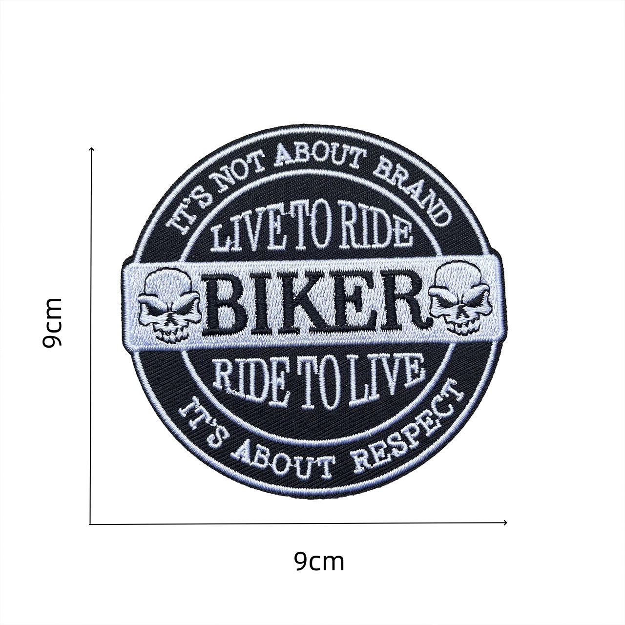 Embroidered Cloth Emblem Badge for Motorbike Motorcycle INDIAN Netby