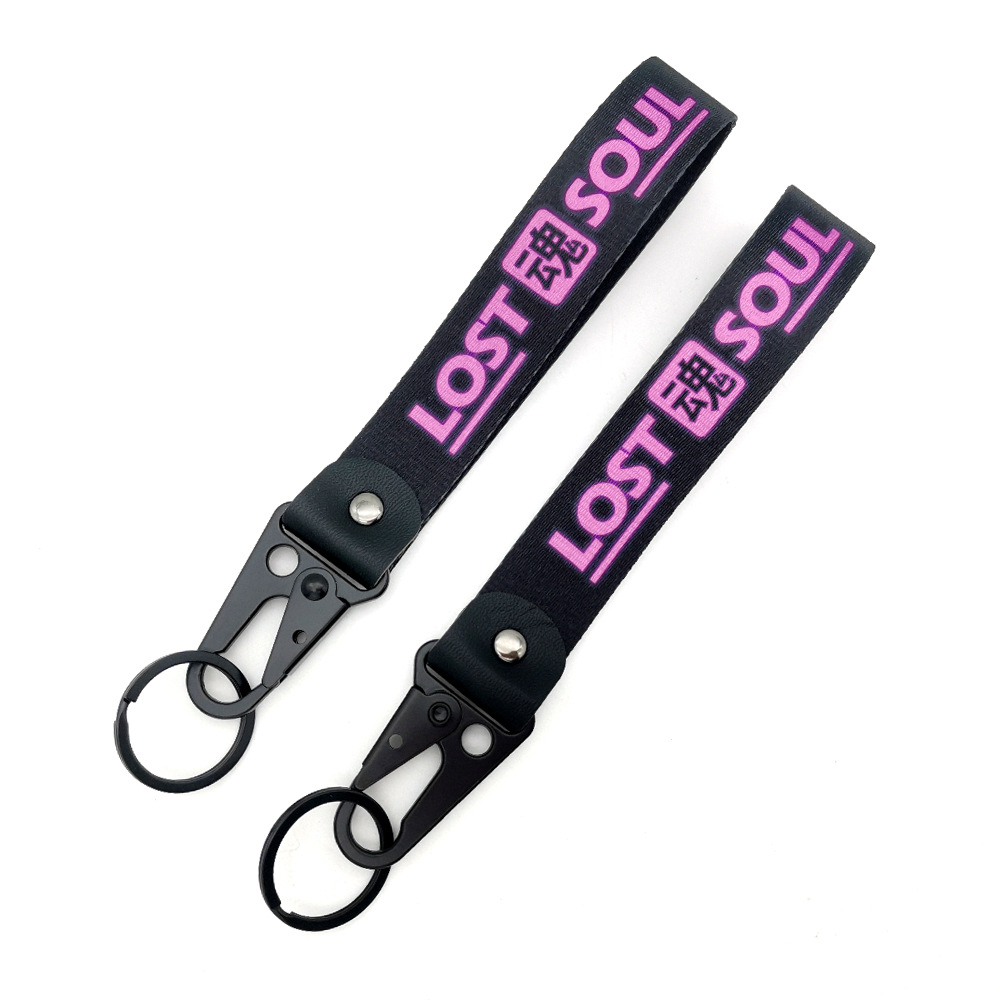 LOST SOUL Eagle Buckle Keyring Keychain Keyfob Wrist Strap Netby