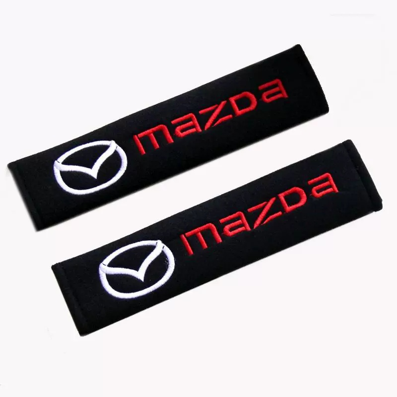 Cotton Style Car Seat Belt Cover Shoulder Pad for Audi Benz BMW Corvette VW SKODA Alfa Romeo Netby