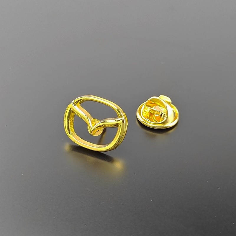 Metal Collar Pin Brooch with Audi BMW VW TOYOTA BENTLEY Porsche Car Logo Netby