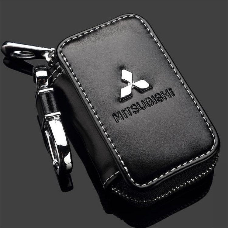 Black Color Leather Car Remote Key Wallet for KIA AUDI BENZ BMW BUICK PORSCHE VW VOLVO JAGUAR CHEVROLET FORD Netby