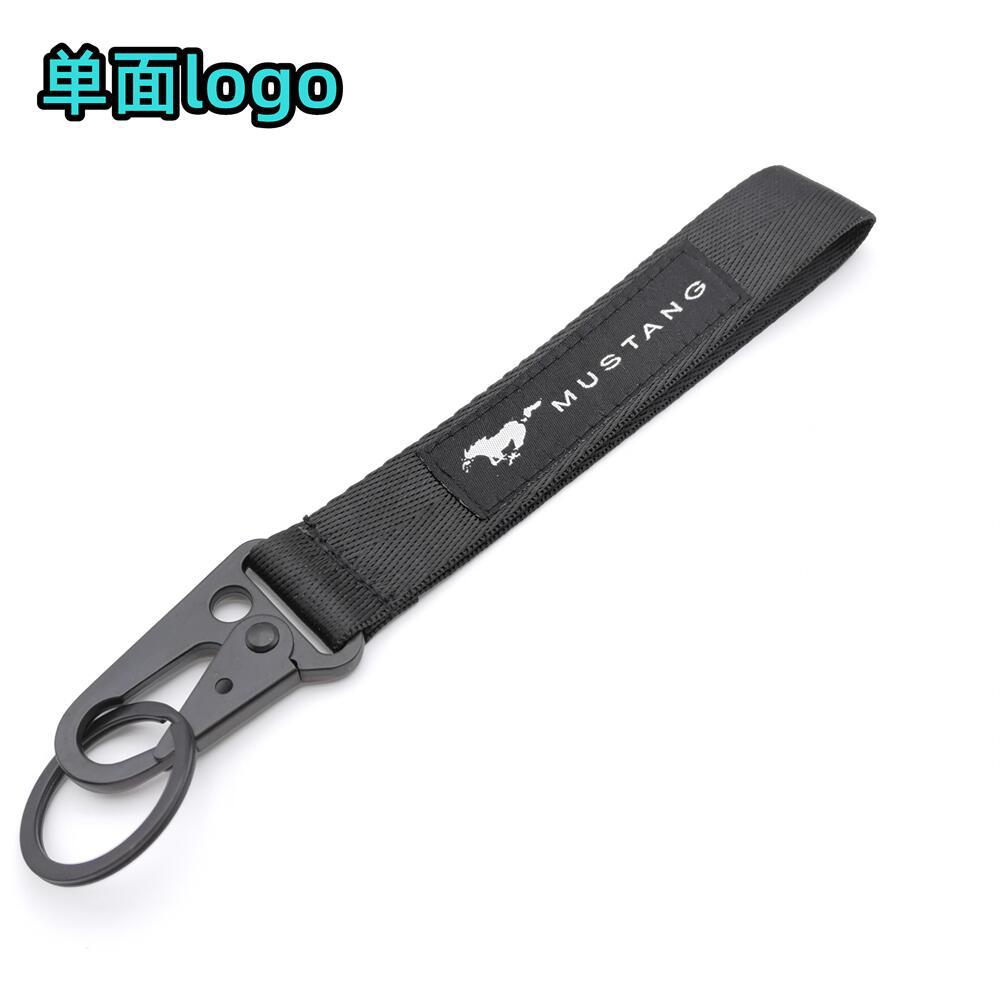 MUSTANG Eagle Buckle Motorbike Motorcycle Car Keyring Keychain Keyfob Wrist Strap Netby