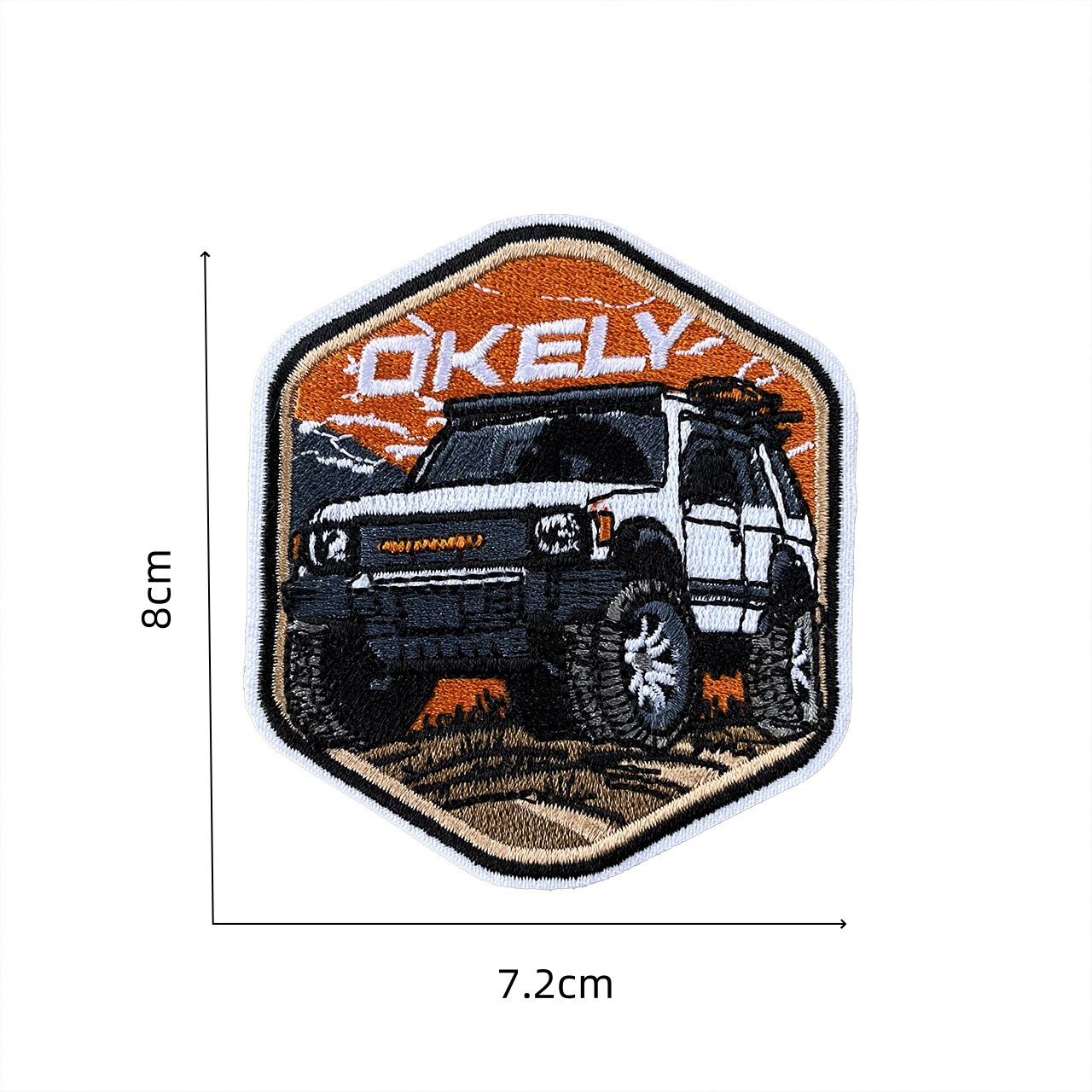 Embroidered Cloth Car Motorbike Emblem Badge for AUDI BMW KTM HONDA ALPINE DUCATI FERRARI FORD MUSTANG JEEP CITROEN PEUGEOT SIMCA YACCO RENAULT Netby