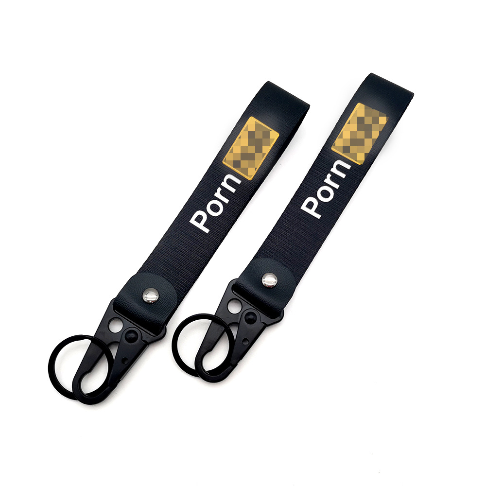 Porn Hub Eagle Buckle Keyring Keychain Keyfob Wrist Strap Netby