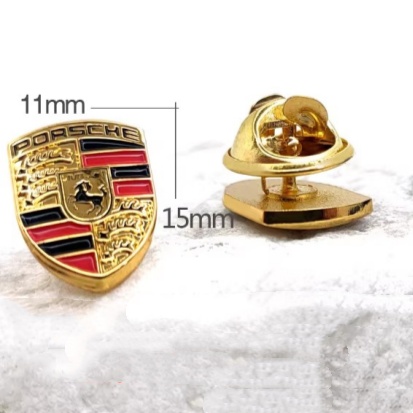 Metal Collar Pin Brooch with Audi BMW VW TOYOTA BENTLEY Porsche Car Logo Netby