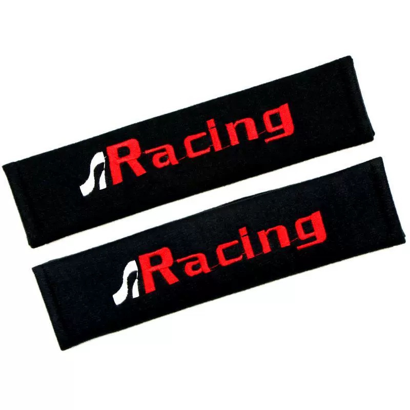 Cotton Style Car Seat Belt Cover Shoulder Pad for Audi Benz BMW Corvette VW SKODA Alfa Romeo Netby