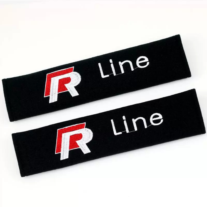 Cotton Style Car Seat Belt Cover Shoulder Pad for Audi Benz BMW Corvette VW SKODA Alfa Romeo Netby