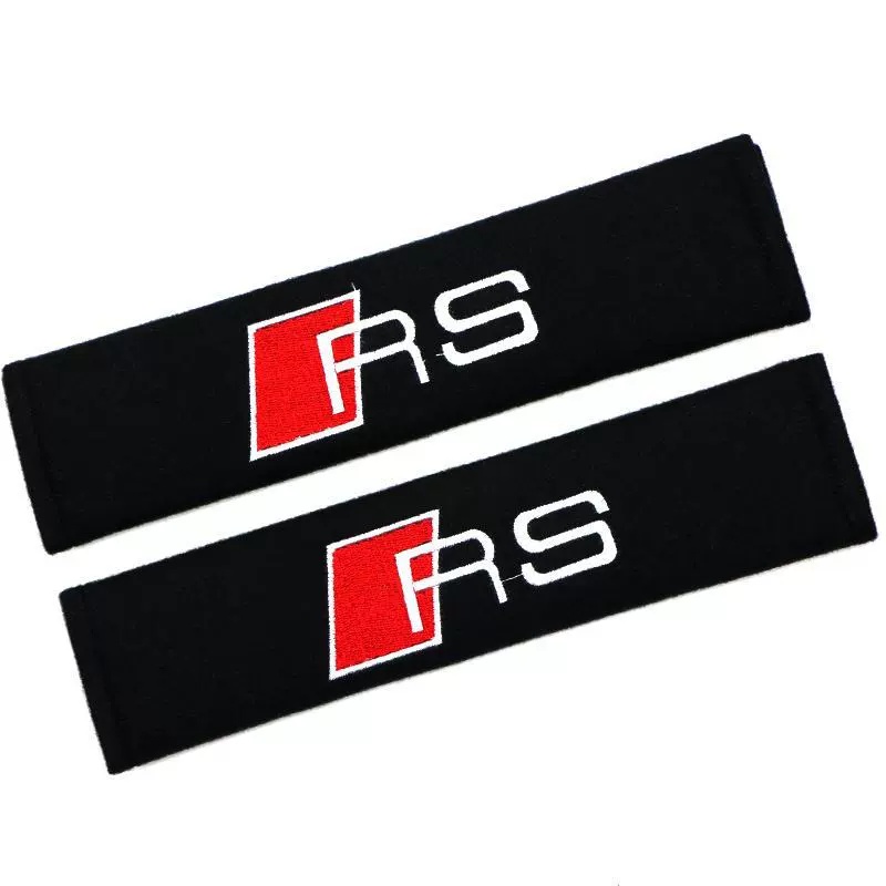 Cotton Style Car Seat Belt Cover Shoulder Pad for Audi Benz BMW Corvette VW SKODA Alfa Romeo Netby