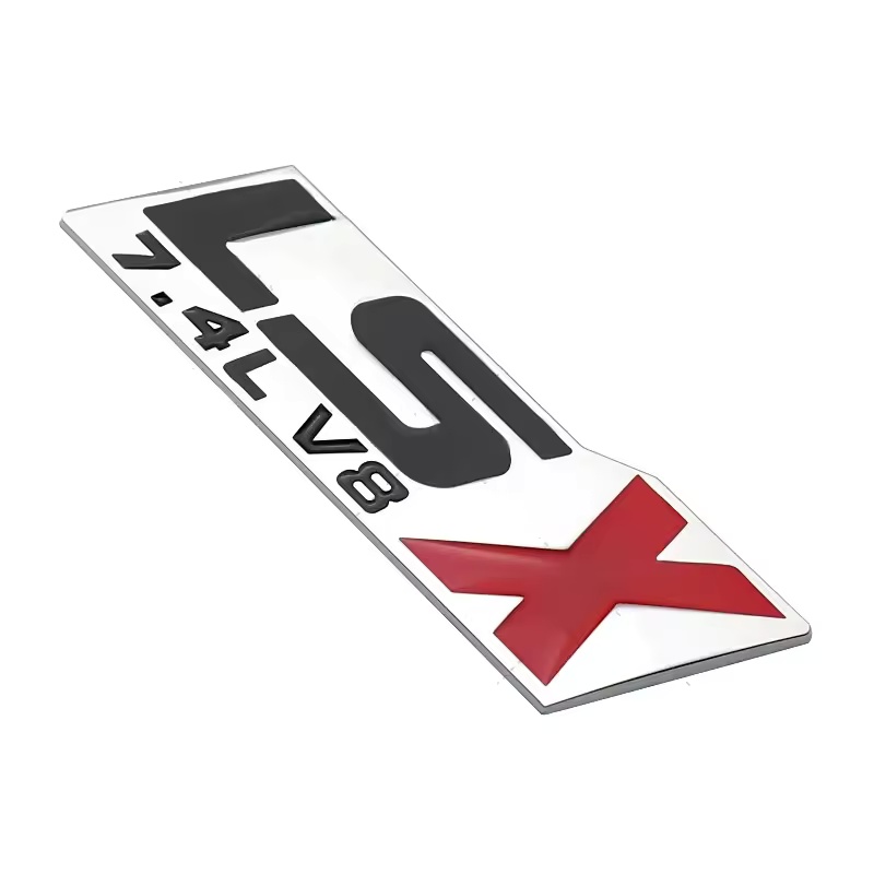 Zinc Alloy Metal Car Emblem Badge LT1 LT9 LS1 LS2 LS3 LS6 LSX V8 5.7L 6.2L 6.8L 7.4L Netby