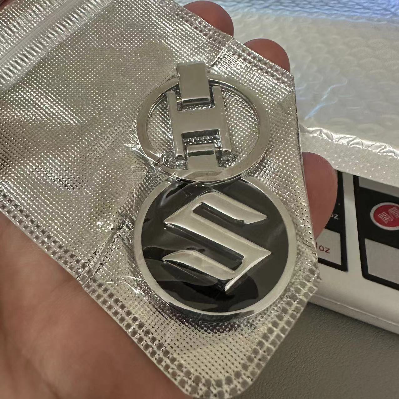 Metal H Buckle Car Logo Logo Keyring Keychain Keyfob Netby Recommend