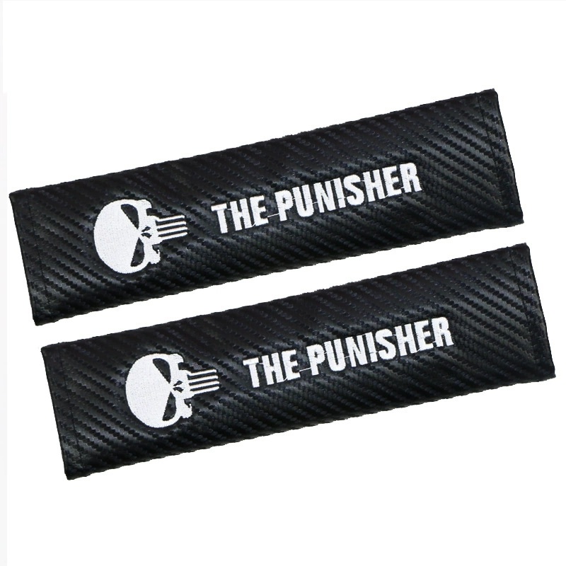 Carbon Fiber Style Car Seat Belt Cover for Audi Benz BMW Corvette VW SKODA Alfa Romeo Netby