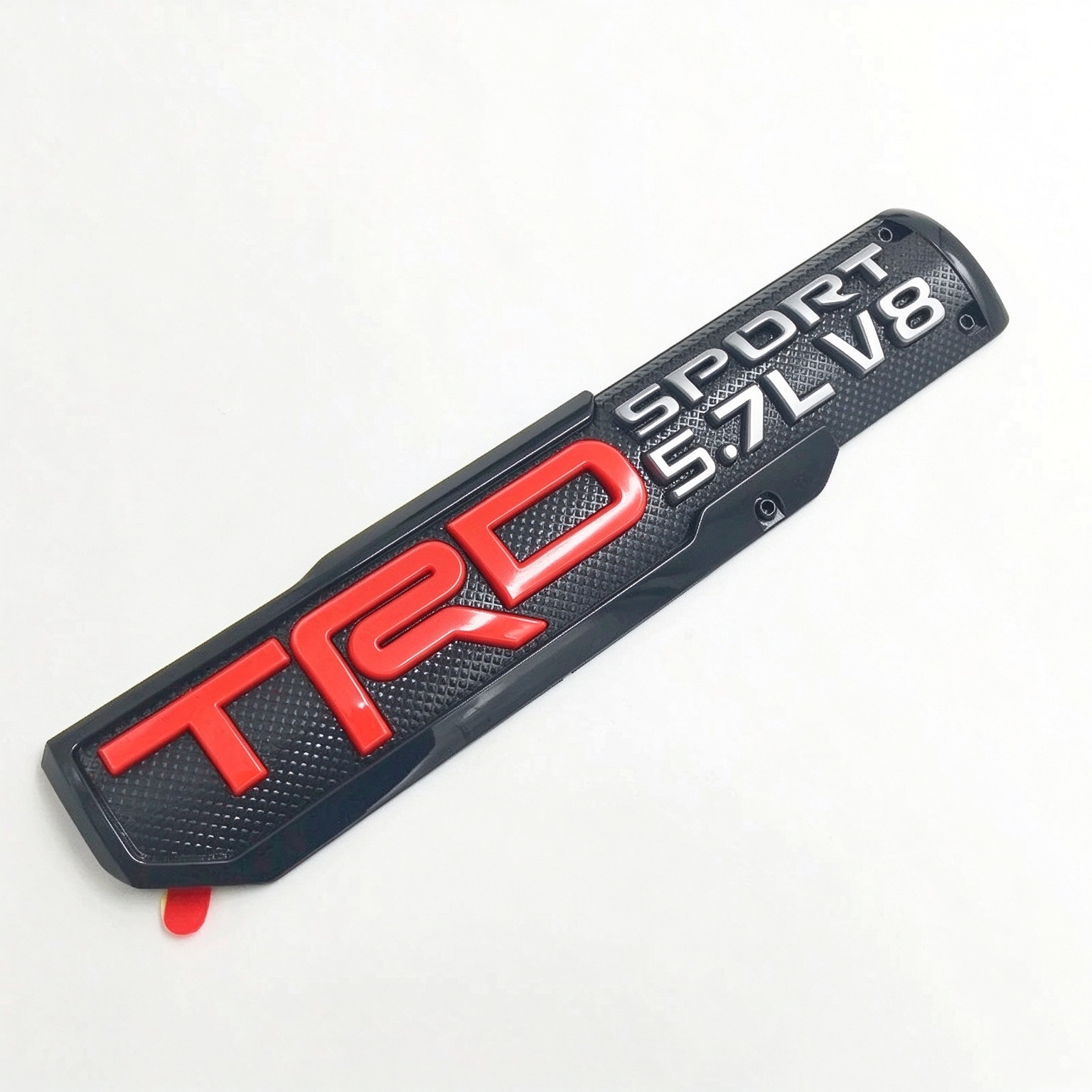 25cm*5cm ABS Plastic Truck Car Emblem Badge for TOYOTA TUNDRA TRD SPORT TURBO OFF ROAD BRO 5.7L V8  Netby