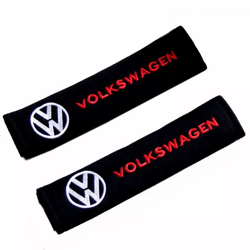 Cotton Style Car Seat Belt Cover Shoulder Pad for Audi Benz BMW Corvette VW SKODA Alfa Romeo Netby