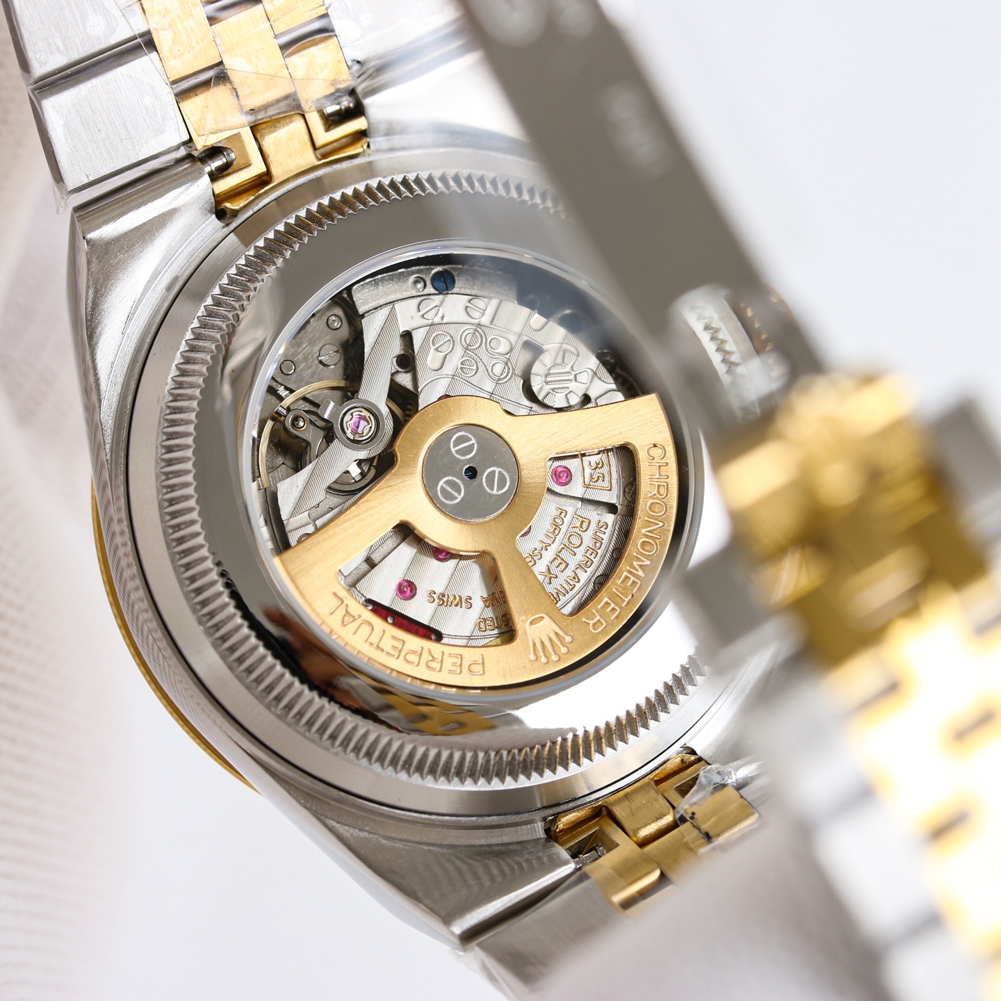 Replica Rolex Land-Dweller Wrist Watch 7135 Movement Sapphire Glass 904 Stainless Bracelet & Case Automatic Netby