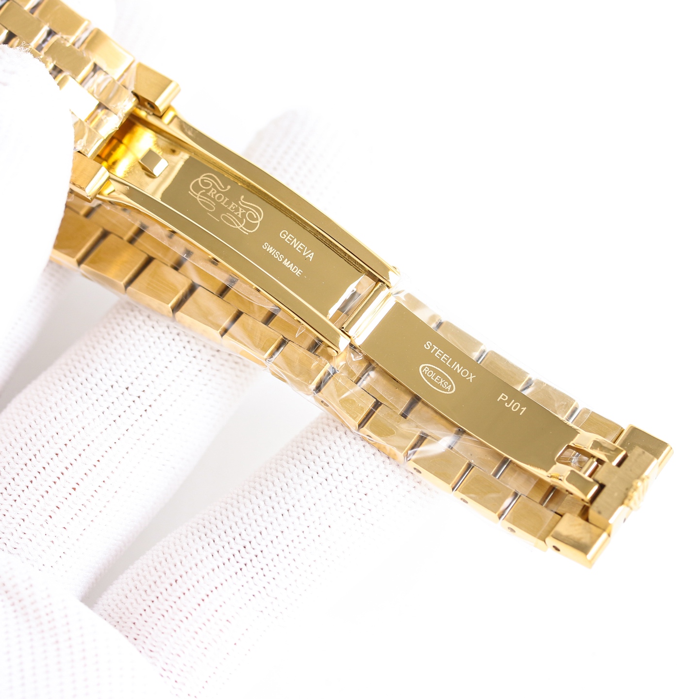 Replica Rolex Land-Dweller Wrist Watch 7135 Movement Sapphire Glass Golden Color 904 Stainless Watch Band & Case Automatic Netby