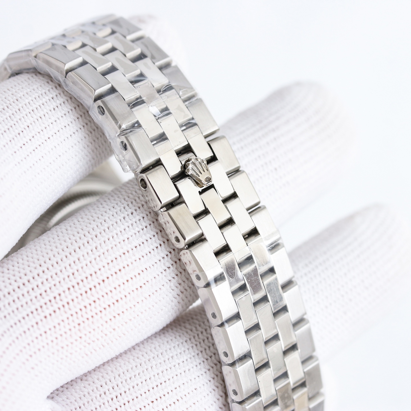 Replica Rolex Land-Dweller Wrist Watch 7135 Movement Sapphire Glass Silver Color 904 Stainless Watch Band & Case Automatic Netby