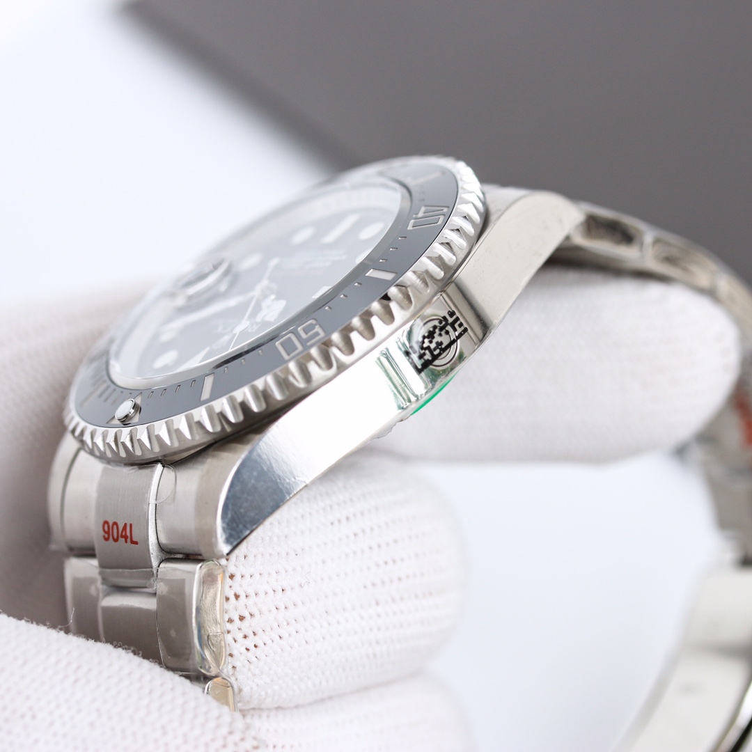 Replica Rolex Sea-Dweller Wrist Watch 2836 Movement Sapphire Glass Silver Color Stainless Watch Band & Case Automatic Netby