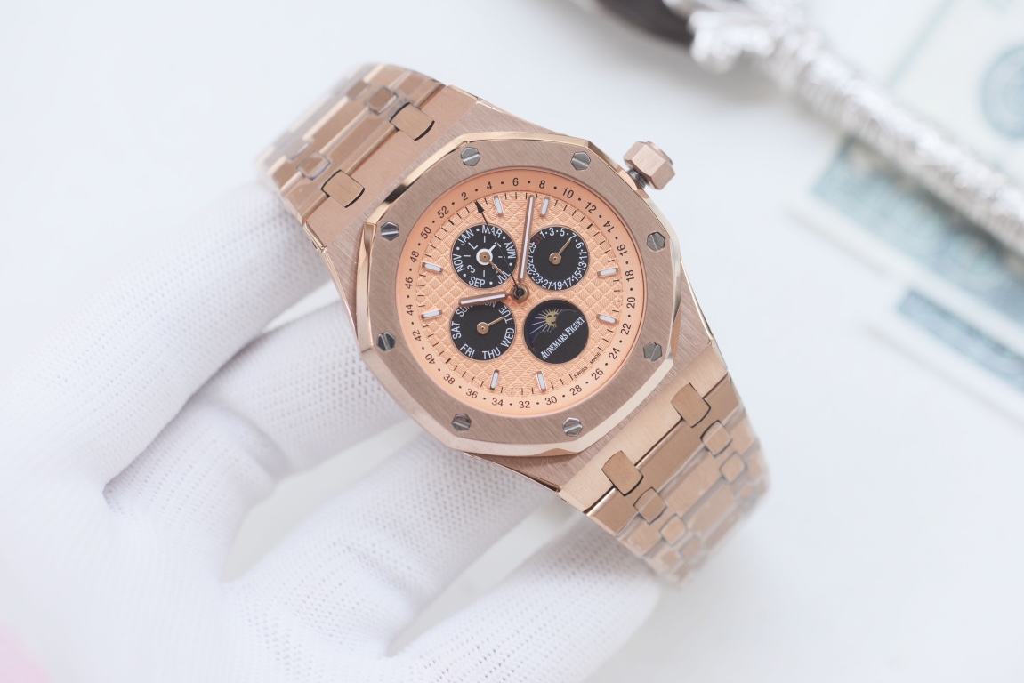 AP AUDENMARS PIGUET Royal Oak Wrist Watch 3841 Movement Crystal Glass Stainless Watch Band & Case Automatic Netby