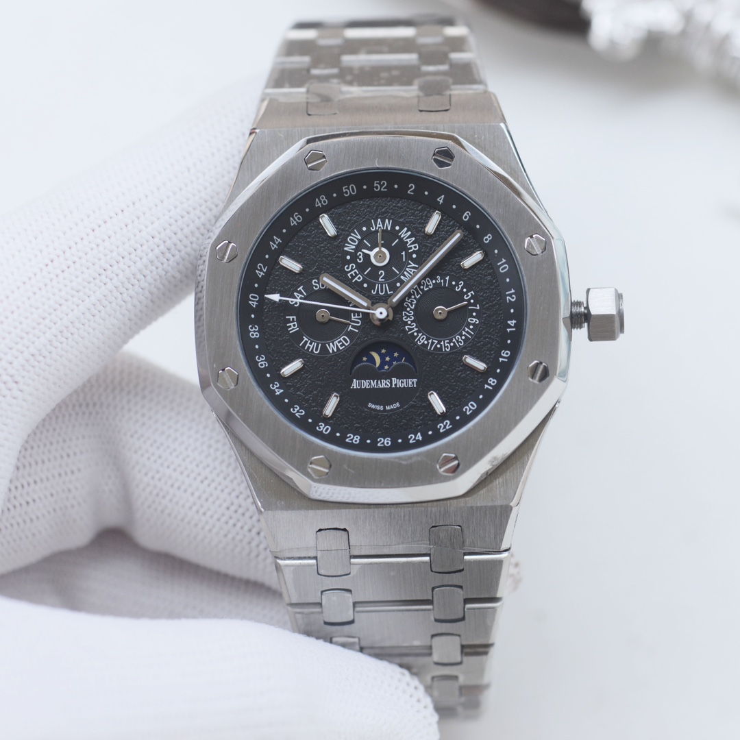 AP AUDEMARS PIGUET Royal Oak Wrist Watch 3841 Movement Crystal Glass Stainless Watch Band & Case Automatic Netby