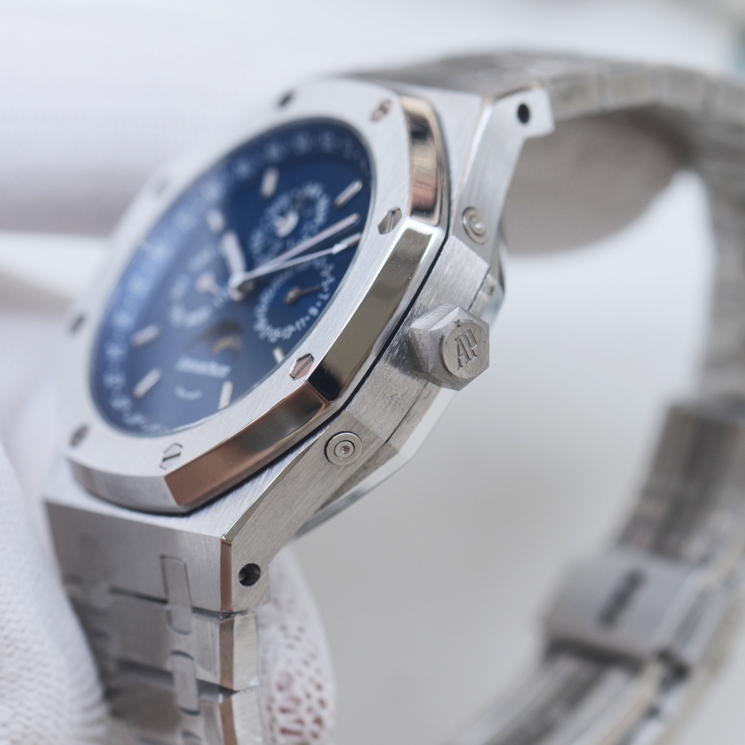 AP AUDEMARS PIGUET Royal Oak Wrist Watch 3841 Movement Crystal Glass Stainless Watch Band & Case Automatic Netby