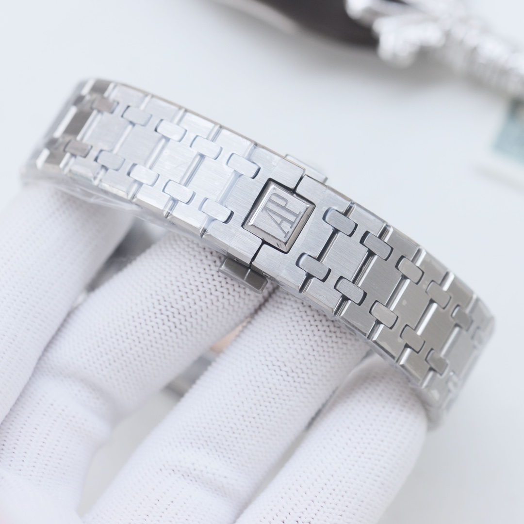 AP AUDEMARS PIGUET Royal Oak Wrist Watch 3841 Movement Crystal Glass Stainless Watch Band & Case Automatic Netby