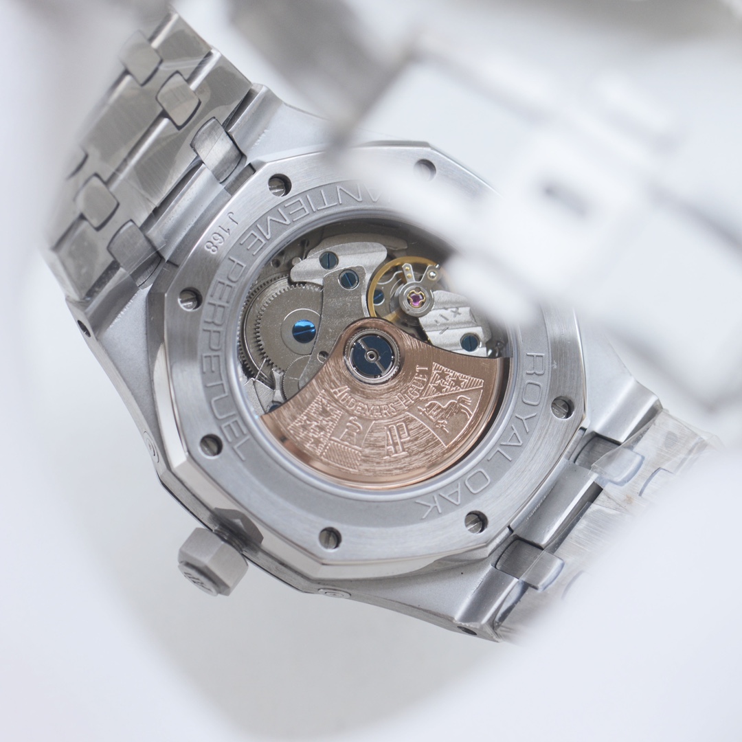 AP AUDEMARS PIGUET Royal Oak Wrist Watch 3841 Movement Crystal Glass Stainless Watch Band & Case Automatic Netby
