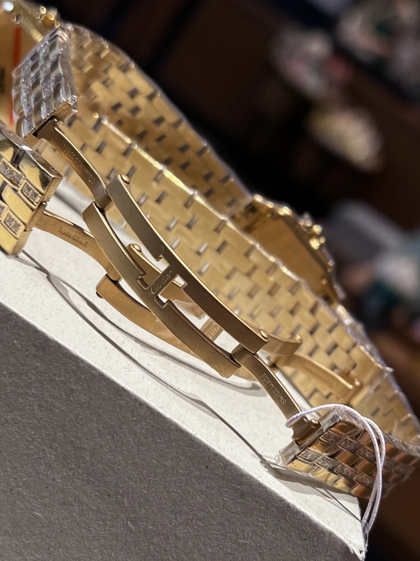 Cartier Wrist Quartz Watch Sapphire Glass Stainless Steel Watch Band Netby