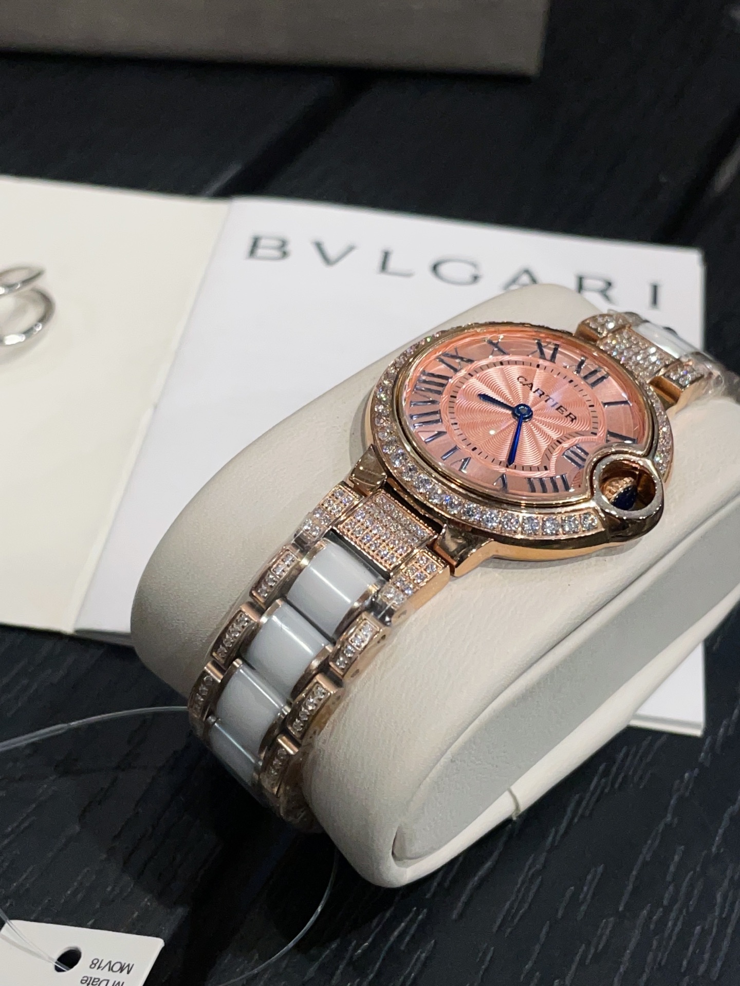 Cartier Wrist Quartz Watch Sapphire Glass Stainless Steel Watch Band Netby