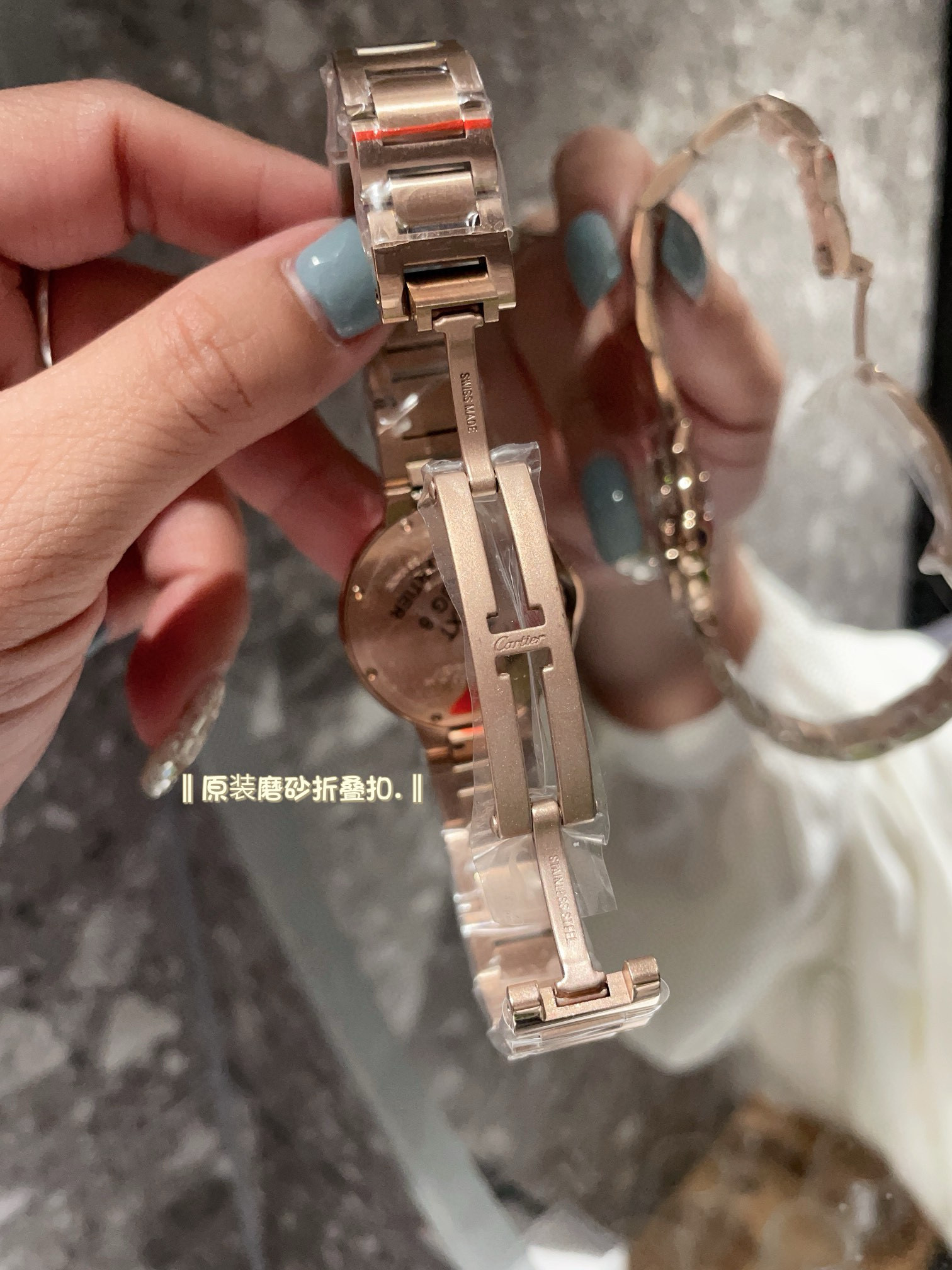 Cartier Wrist Quartz Watch Fisheye Glass Stainless Steel Watch Band Netby