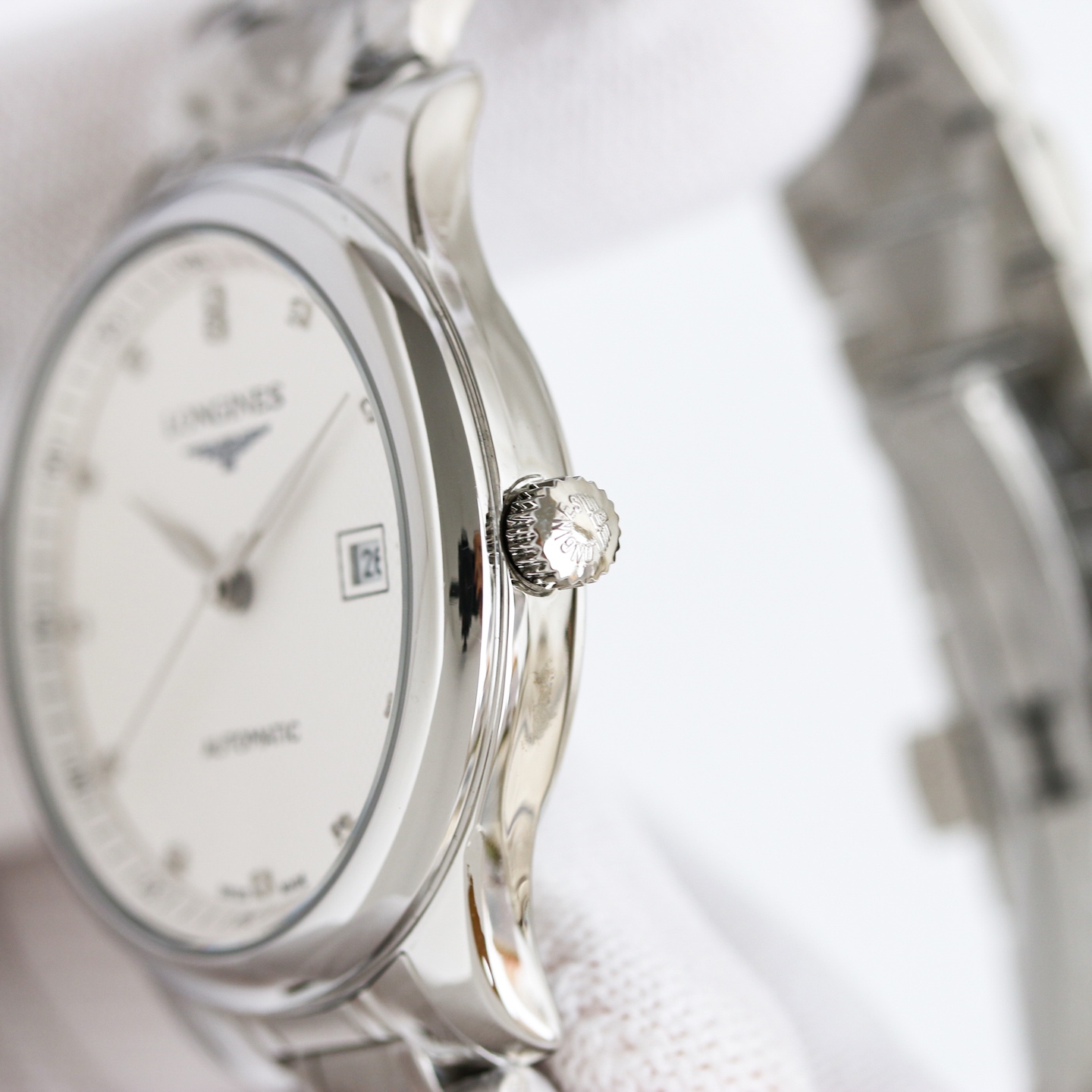 Cartier Wrist Automatic Watch Sapphire Glass Silver Color Stainless Steel Watch Band Netby