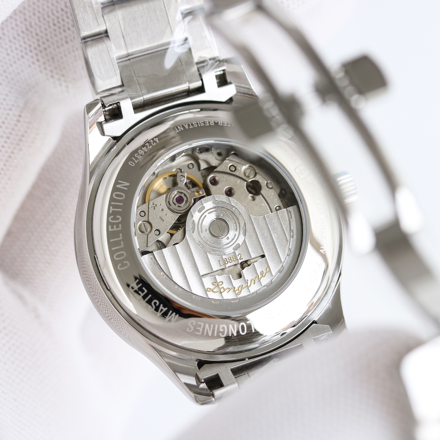 Cartier Wrist Automatic Watch Sapphire Glass Silver Color Stainless Steel Watch Band Netby