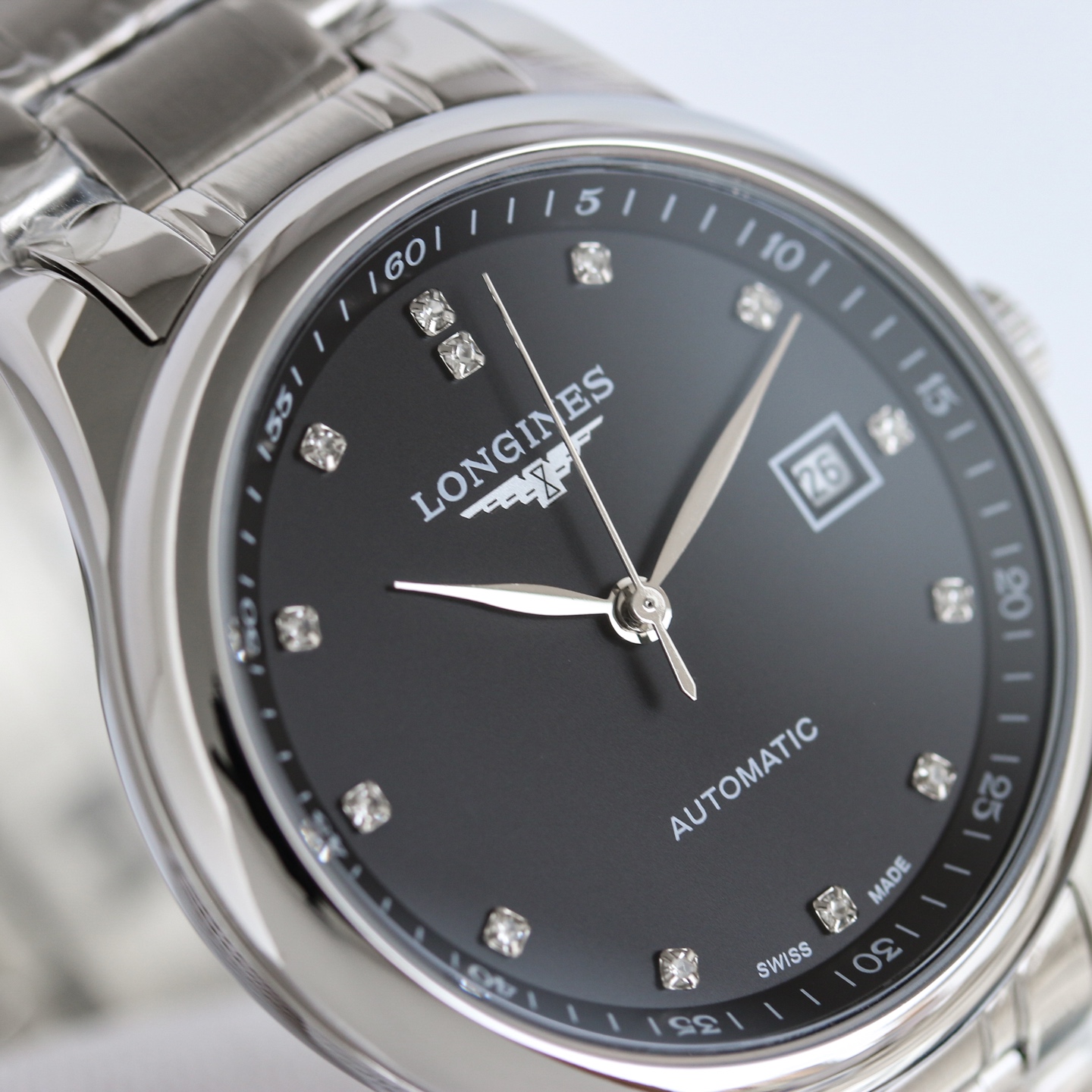 Cartier Wrist Automatic Watch Sapphire Glass Silver Color Stainless Steel Watch Band Netby