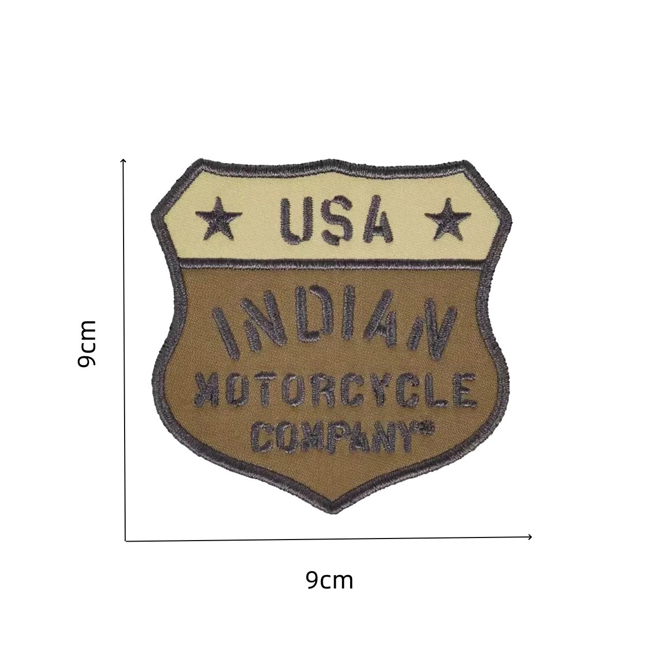 Embroidered Cloth Emblem Badge for Motorbike Motorcycle INDIAN Netby