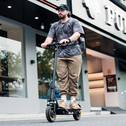 HEZZO G30 Commute Folding Electric Scooter G30 19Mph 35Miles Long Range With Front Suspension City Escooter-HEZZO