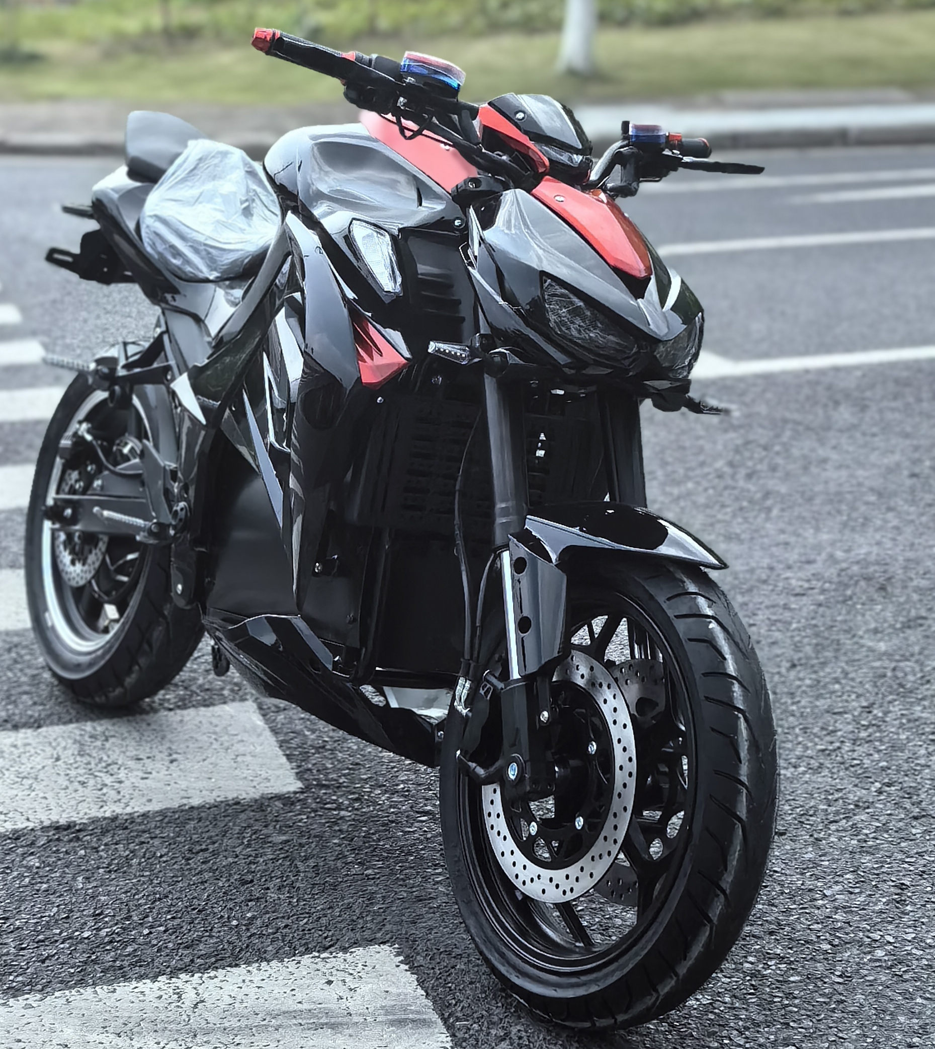 HEZZO M7 Electric Motorcycle 72V 5000W Racing Motorbike