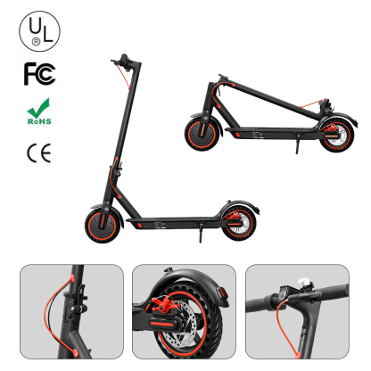 HEZZO HS-04Pro Electric City Scooter 8.5Inch 350W 10.4Ah Long Range Commute Escooter-HEZZO