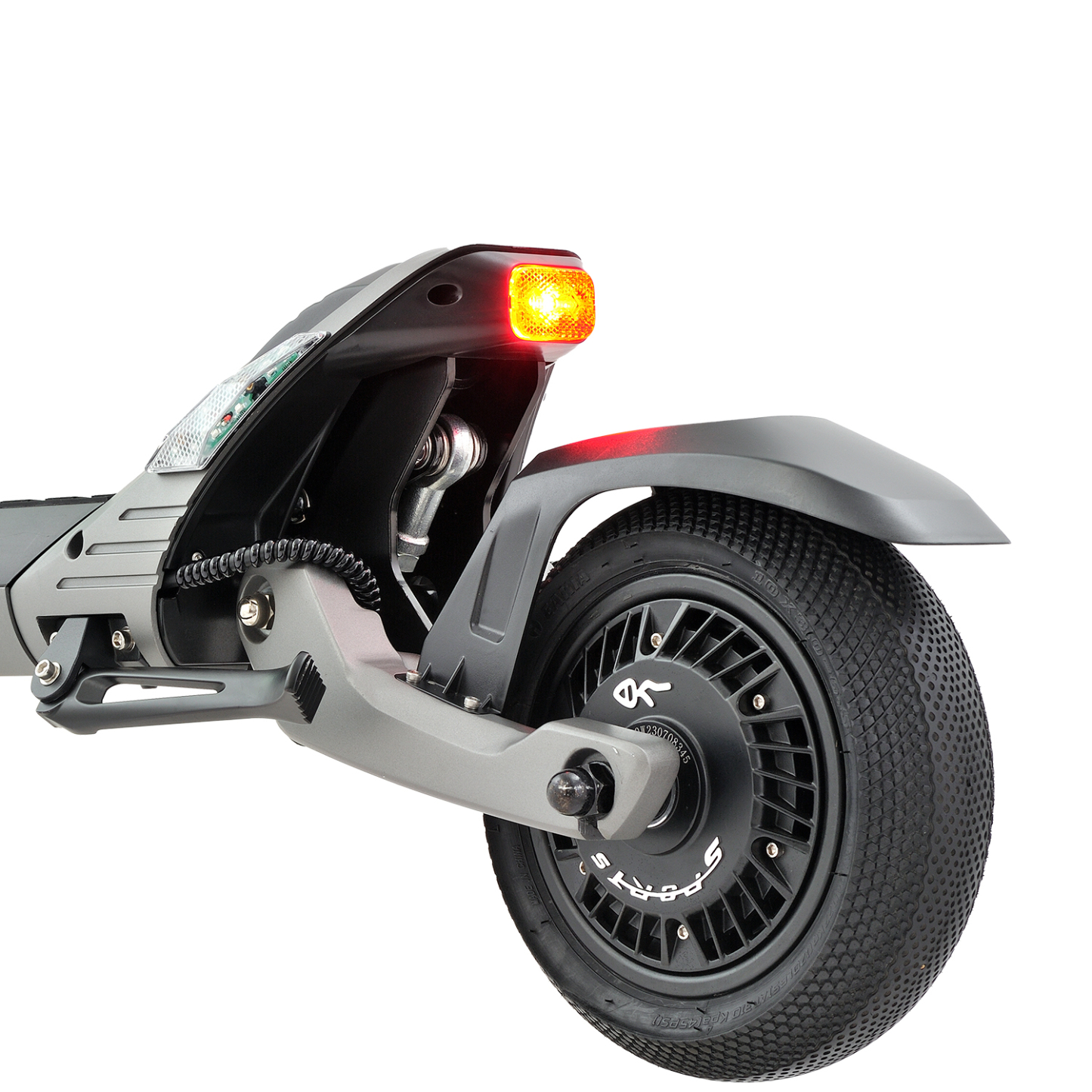 Hezzo F6 Electric Scooter 60V 3200W Dual Motors 23Ah Lithium Battery 43Mph Forged Aluminium Alloy Foldable -HEZZO