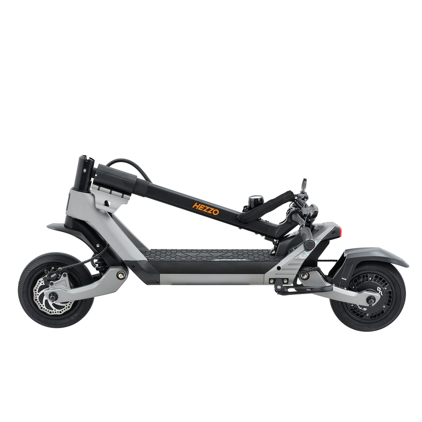 Hezzo F6 Electric Scooter 60V 3200W Dual Motors 23Ah Lithium Battery 43Mph Forged Aluminium Alloy Foldable -HEZZO