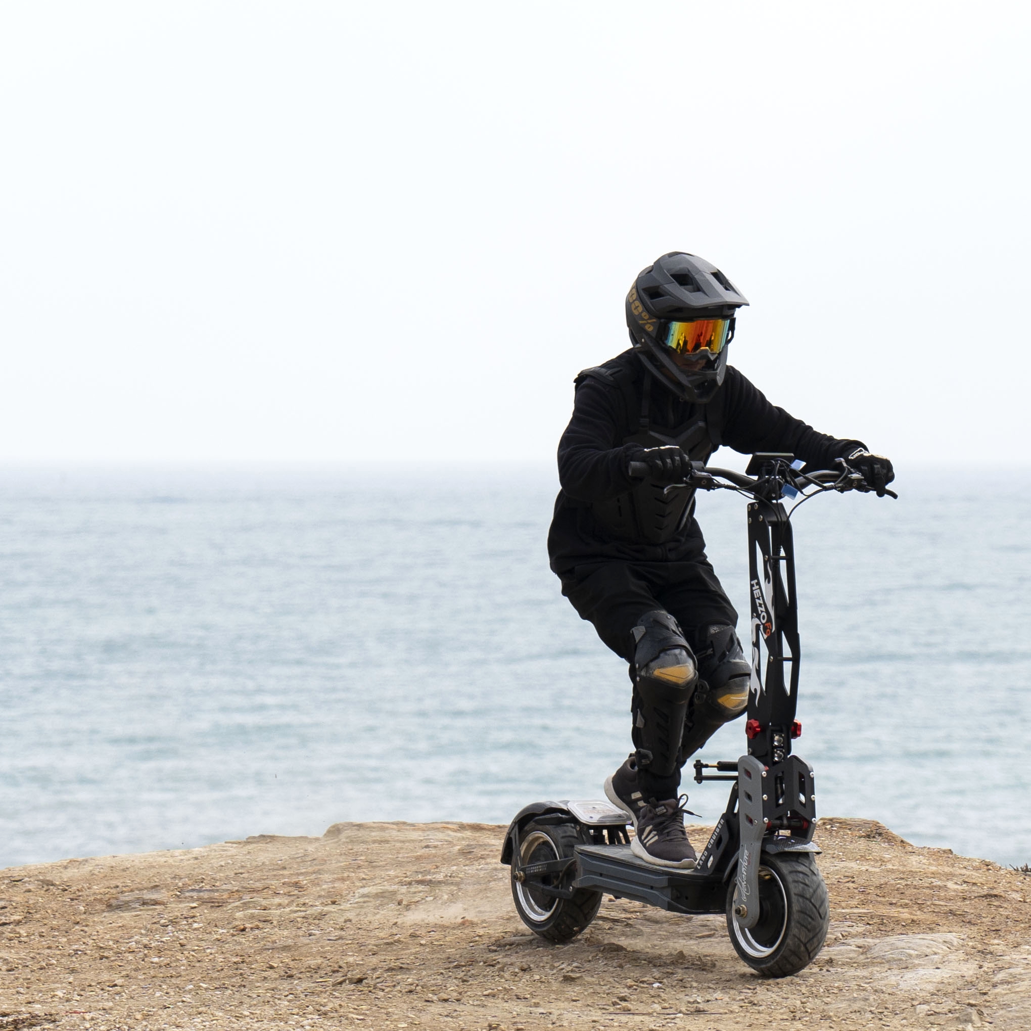 HEZZO F9 12Inch Dual Motors Escooter With Steering Damper 