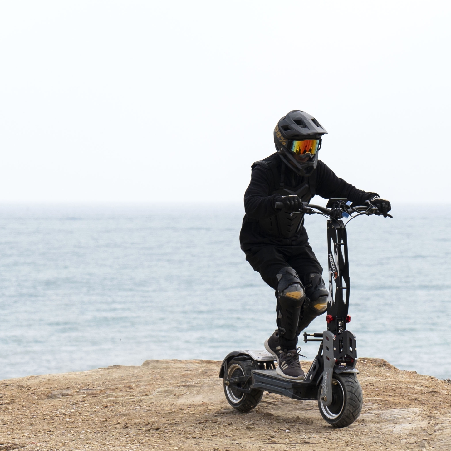 HEZZO F9 12Inch Dual Motors Escooter With Steering Damper 