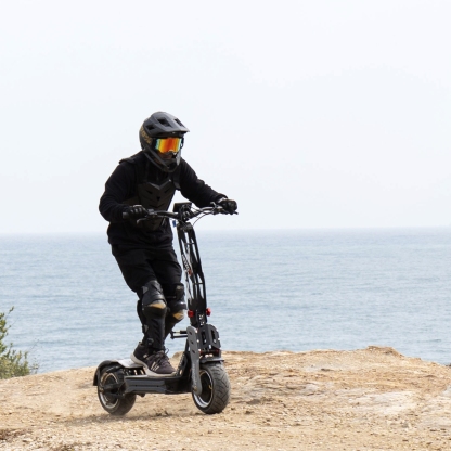 HEZZO F9 12Inch Dual Motors Escooter With Steering Damper 