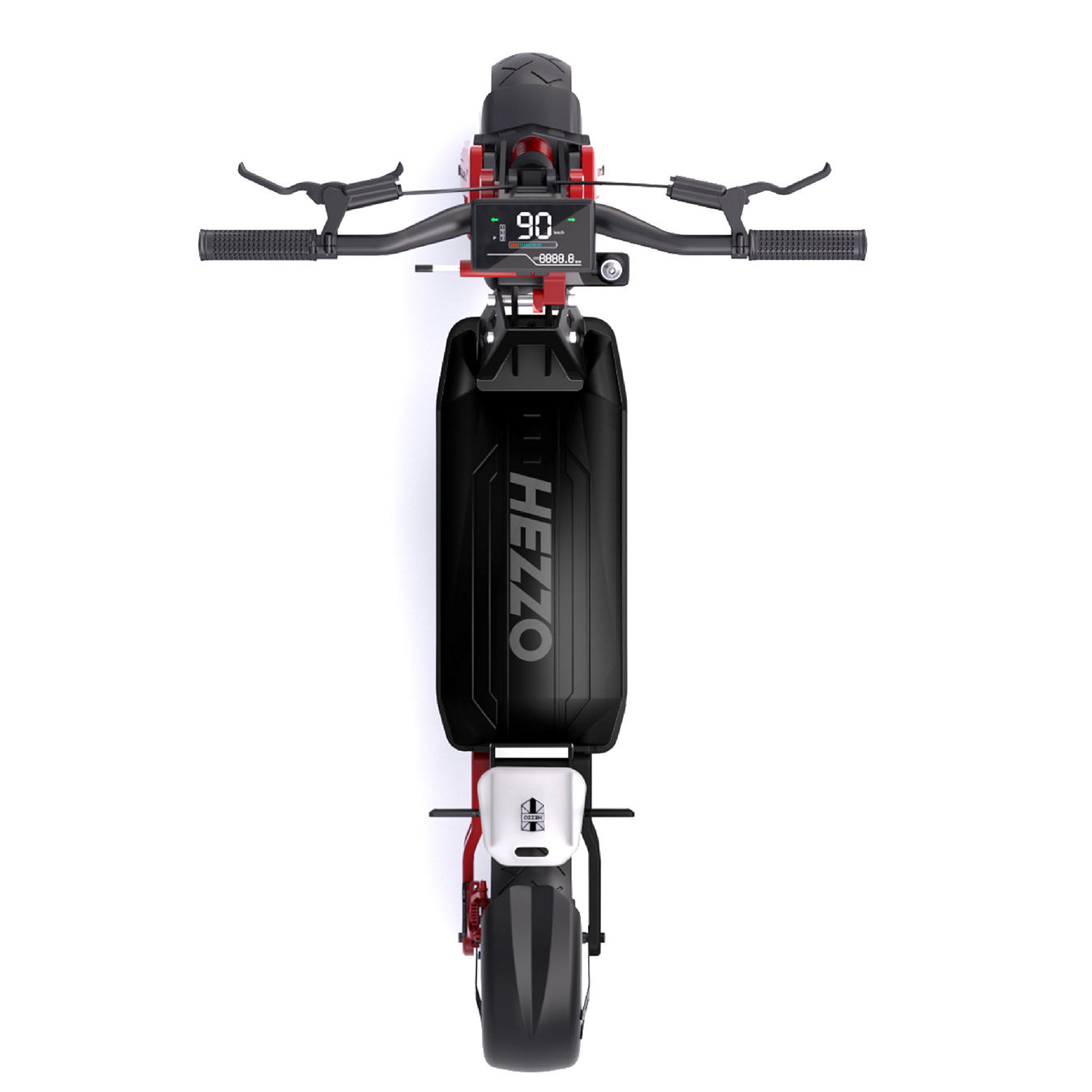 HEZZO F9 12Inch Dual Motors Escooter With Steering Damper 