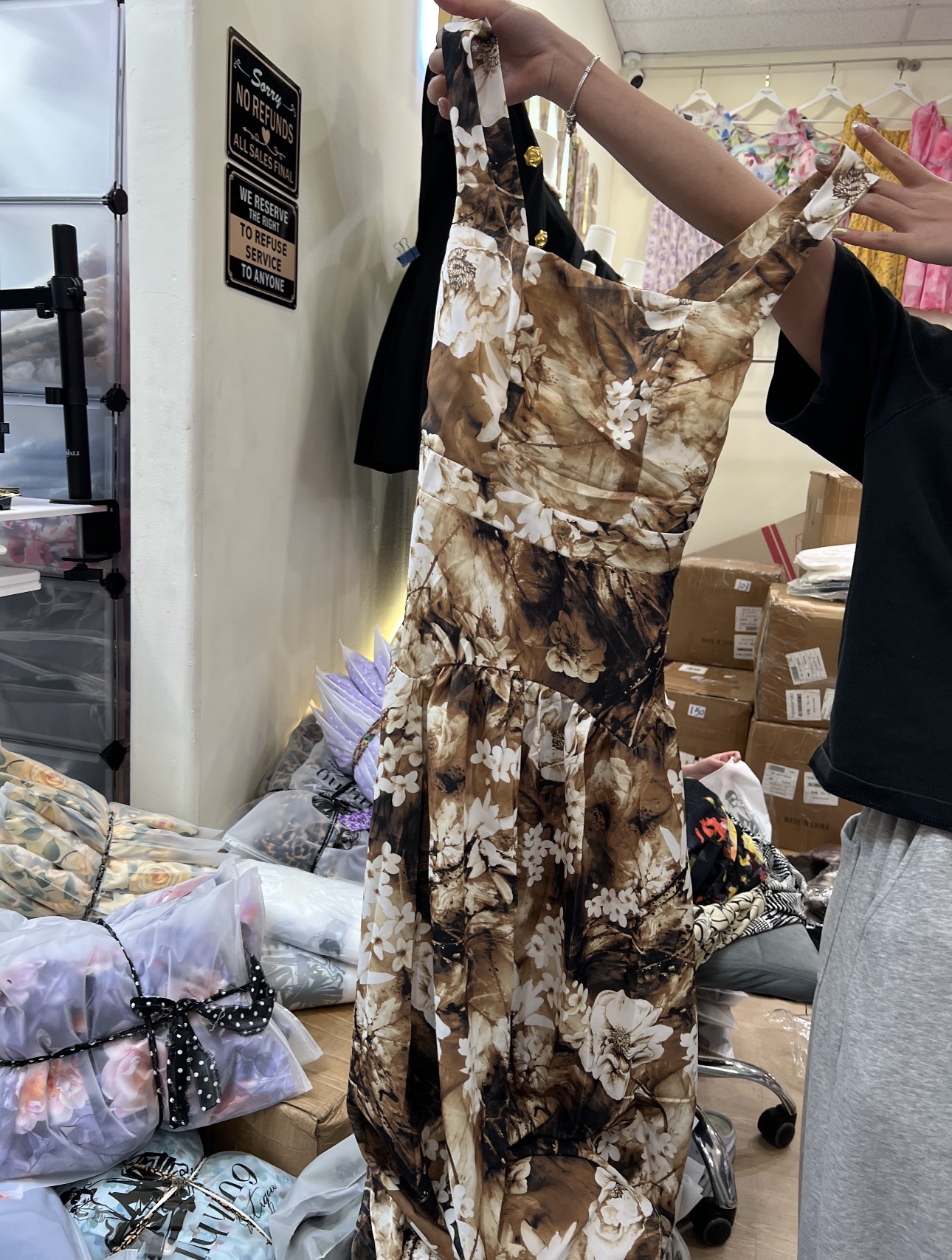 V740. MAXI DRESS 