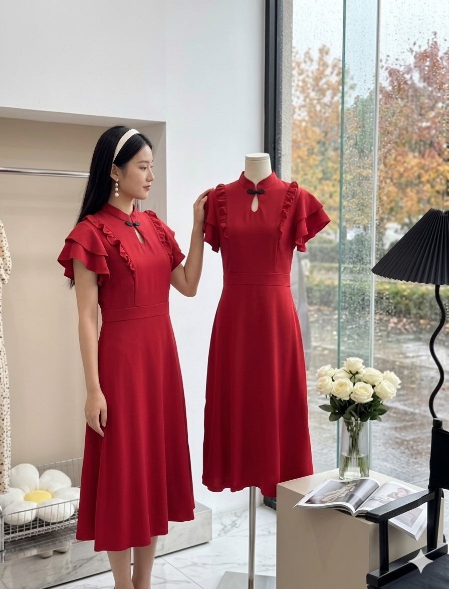 V771. MAXI DRESS