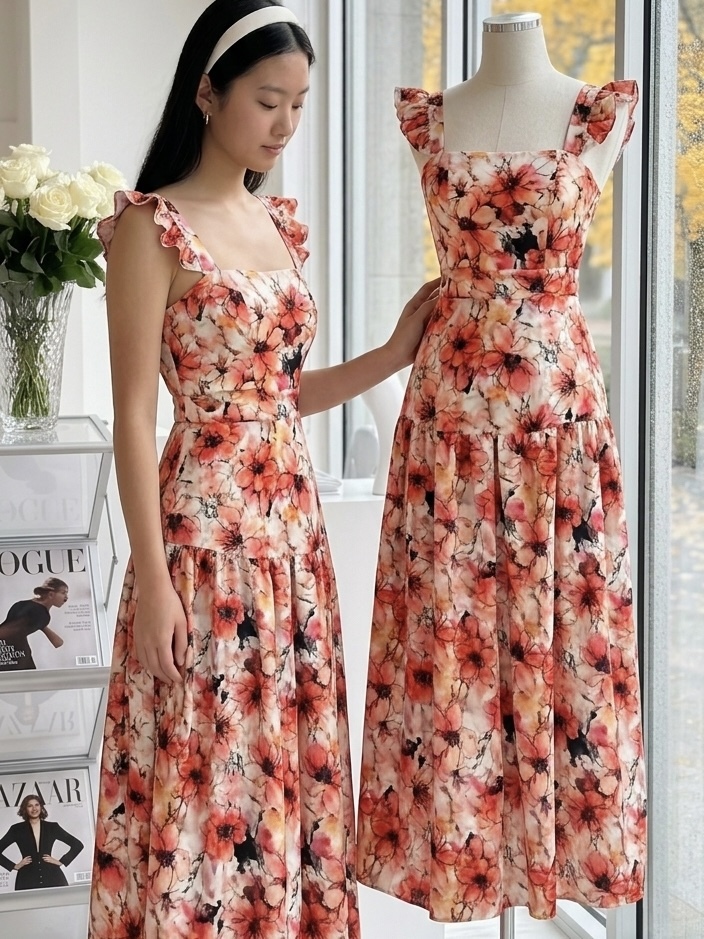 V661. MAXI DRESS