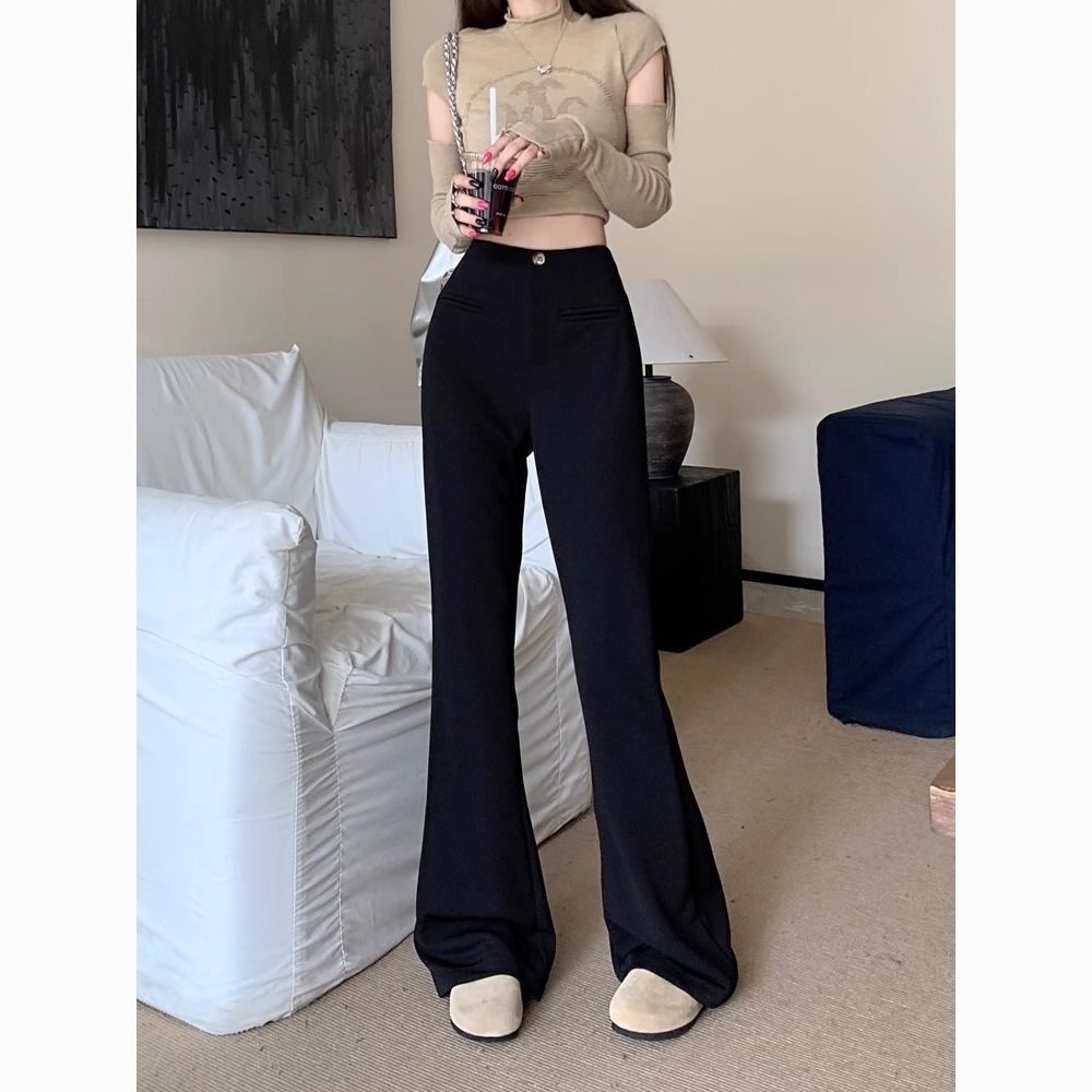 5290. BLACK LONG BOTTOM