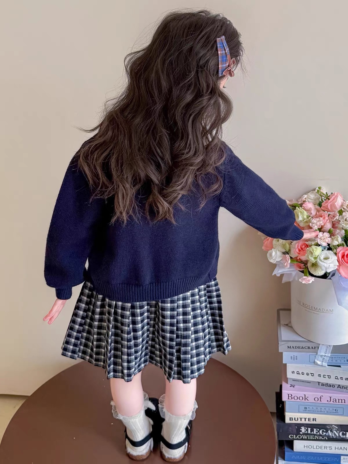 K324. KID GIRL BLACK SET